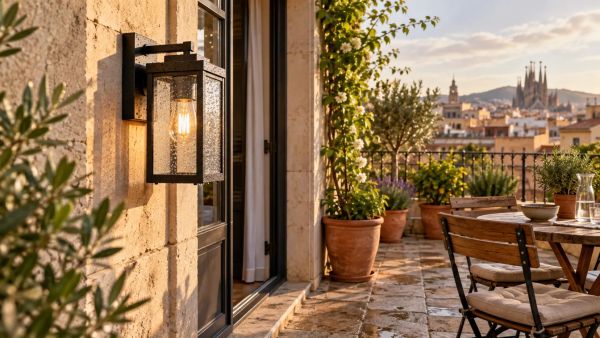 Guía para elegir luz en la terraza: revisar el IP65